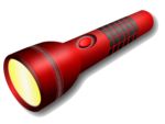 Flashlight PNG Clipart icon png