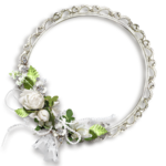 Floral Round Frame PNG Transparent Picture icon png