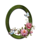 Floral Round Frame PNG Transparent icon png