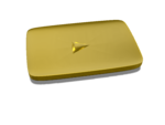 Gold Play Button Transparent PNG icon png