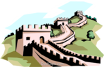 Great Wall of China PNG Transparent Image icon png