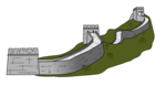 Great Wall of China Transparent PNG icon png