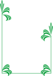 Green Border Frame PNG Pic icon png