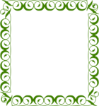 Green Border Frame PNG Picture icon png