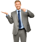 Happy Businessman PNG icon png