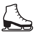 Ice Skating Shoes PNG Clipart icon png
