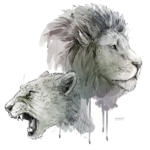 Lioness Roar Transparent Background icon png