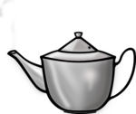 Metal Tea Pot Clip Art PNG icon png