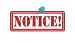 Notice PNG HD icon png