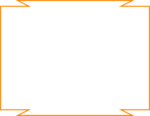 Orange Border Frame Transparent PNG icon png
