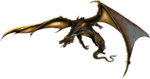 Realistic Dragon PNG Clipart icon png