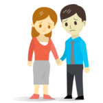 Sad Couple PNG File icon png