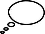 Thought Bubble PNG Transparent Image icon png