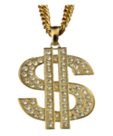 Thug Life Gold Chain PNG Transparent Image PNG, SVG Clip art for Web ...