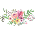 Watercolor Flowers PNG Transparent File icon png