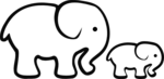 White Elephant PNG Photos icon png