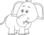 White Elephant PNG Transparent Image icon png