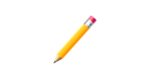 Yellow Pencil Transparent PNG icon png